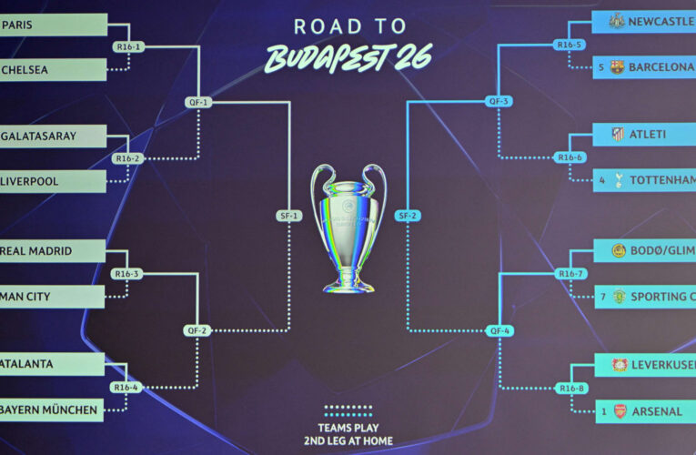 ريال مدريد ومانشستر سيتي مجددًا.. قرعة دور الـ16 من دوري أبطال أوروبا تسفر عن مواجهات نارية
