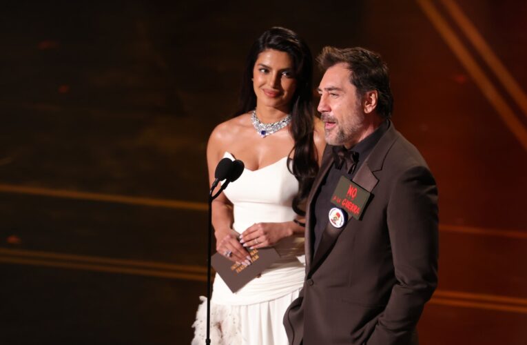 خافيير بارديم يهتف في حفل الأوسكار: “لا للحرب.. فلسطين حرة”