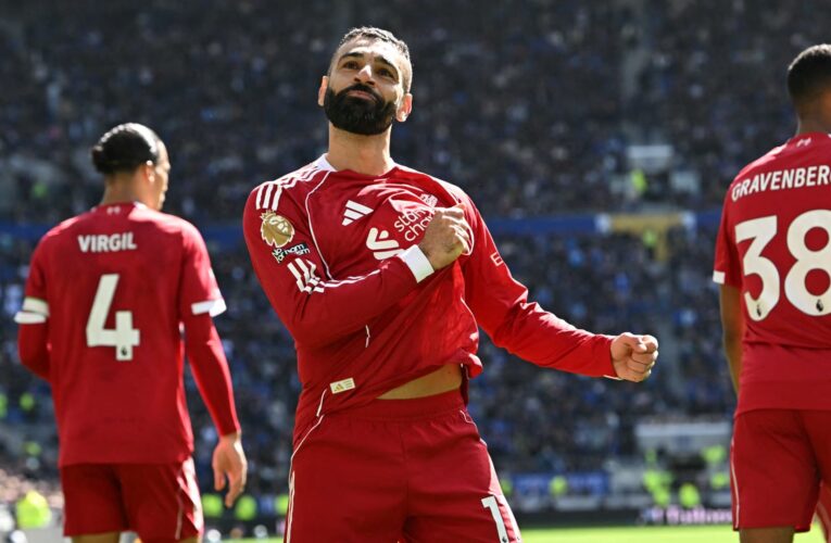 بكلمتين.. ليفربول يعلق على هدف محمد صلاح أمام إيفرتون وتحقيقه لرقم قياسي