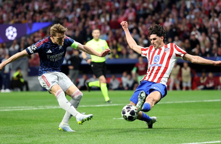 تشامبيونزليغ: لا فائز في مواجهة أتلتيكو مدريد وأرسنال بذهاب نصف النهائي