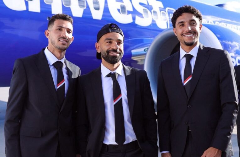 “جاهزون للمونديال”.. وصول منتخب مصر إلى سبوكين لبدء المعسكر الرسمي