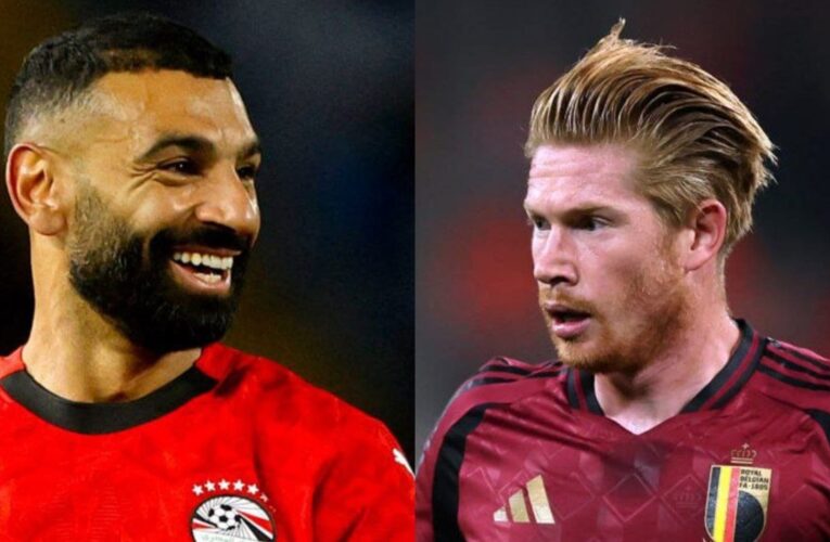 تصريح “لافت” من دي بروين عن محمد صلاح قبل مباراة بلجيكا ومصر