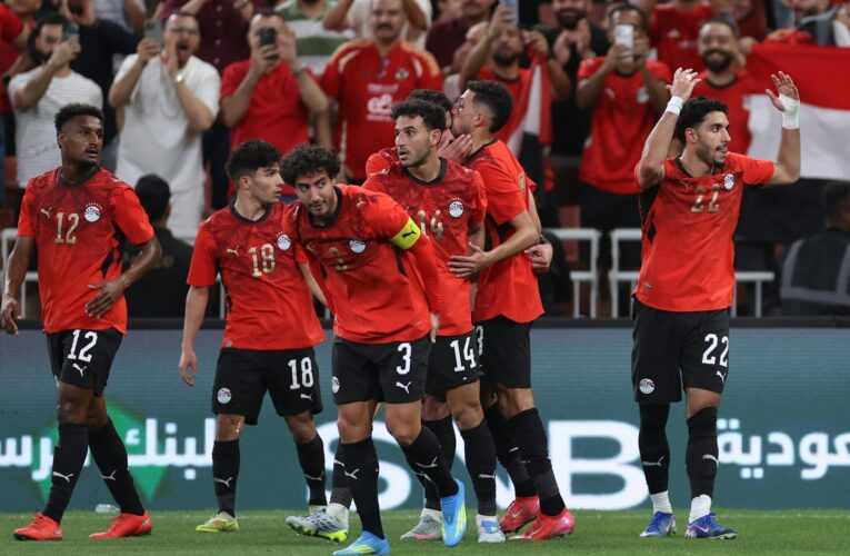 فوز عريض لمنتخب مصر.. مرموش ينهي صيامه وأول هدف دولي لحمزة عبد الكريم