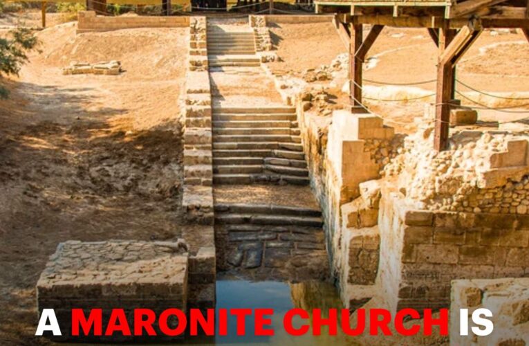 A Maronite Church Is Being Built At Jesus’ Baptism Site